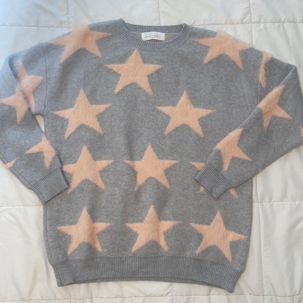 American Threads Oversized Star Sweater